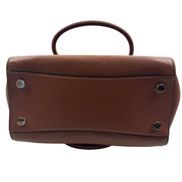 MICHAEL Michael Kors Brown Pebbled Leather Large Hamilton Traveler Tote W/O Key - Picture 7 of 12